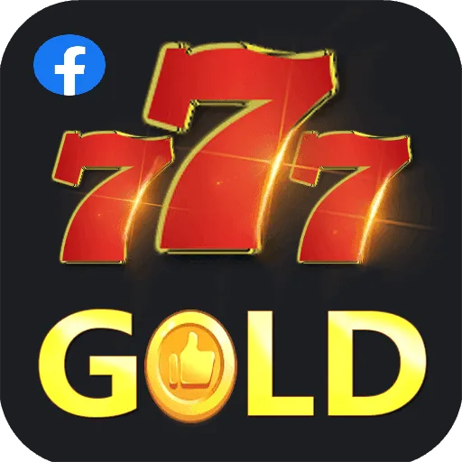 Imagem promovendo a página oficial da 777gold no Facebook